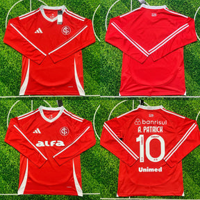 Camisa Internacional 25/26 - Manga Longa | Futmantos