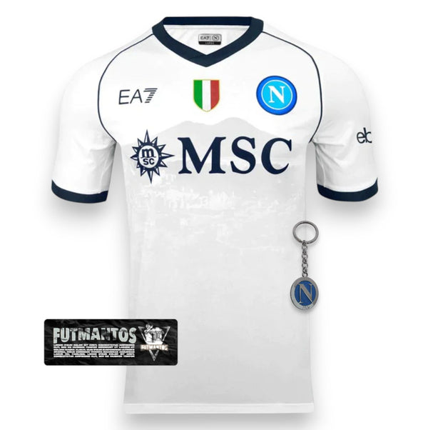 Camisa Napoli II 23/24 EA7 - Branca | Futmantos