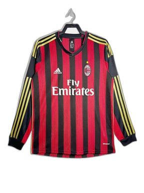 Camisa AC Milan 13/14 I Home - Versão Retrô Manga Longa