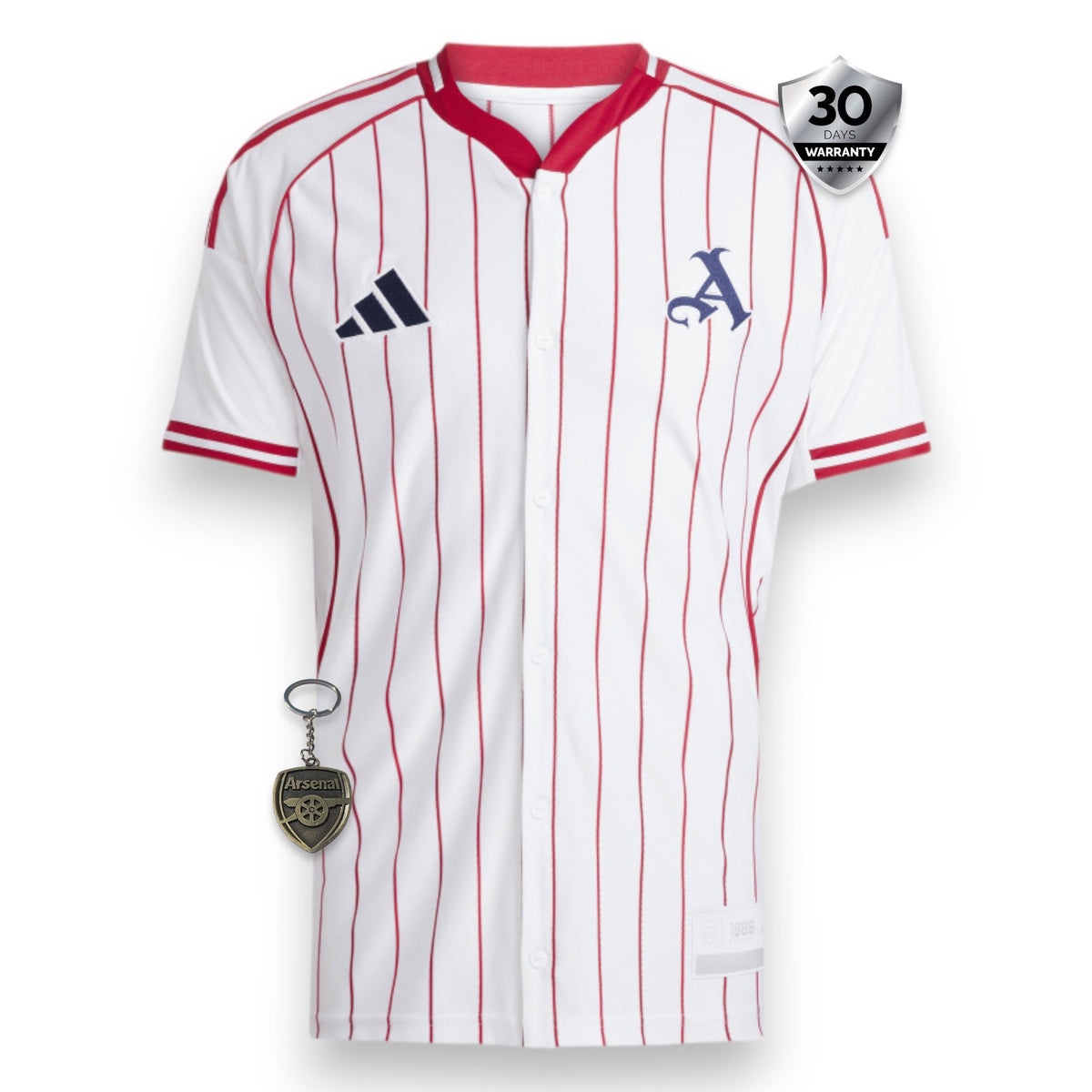 Camisa Arsenal US Pack Full-Button Baseball 25/26 | Futmantos