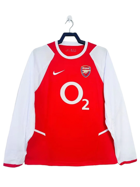 Camisa Arsenal 02/03 I Home - Versão Retrô