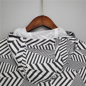 Corta-vento Manchester United 21/22 - Branco e Preto