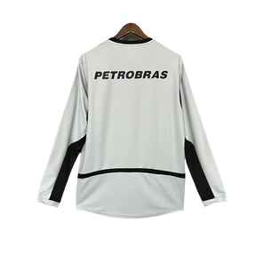 Camisa CRF 02/03 Goleiro Cinza - Versão Retrô Manga Longa | FutMantos