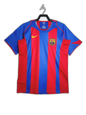 Camisa Barcelona 04/05 I Home - Versão Retrô