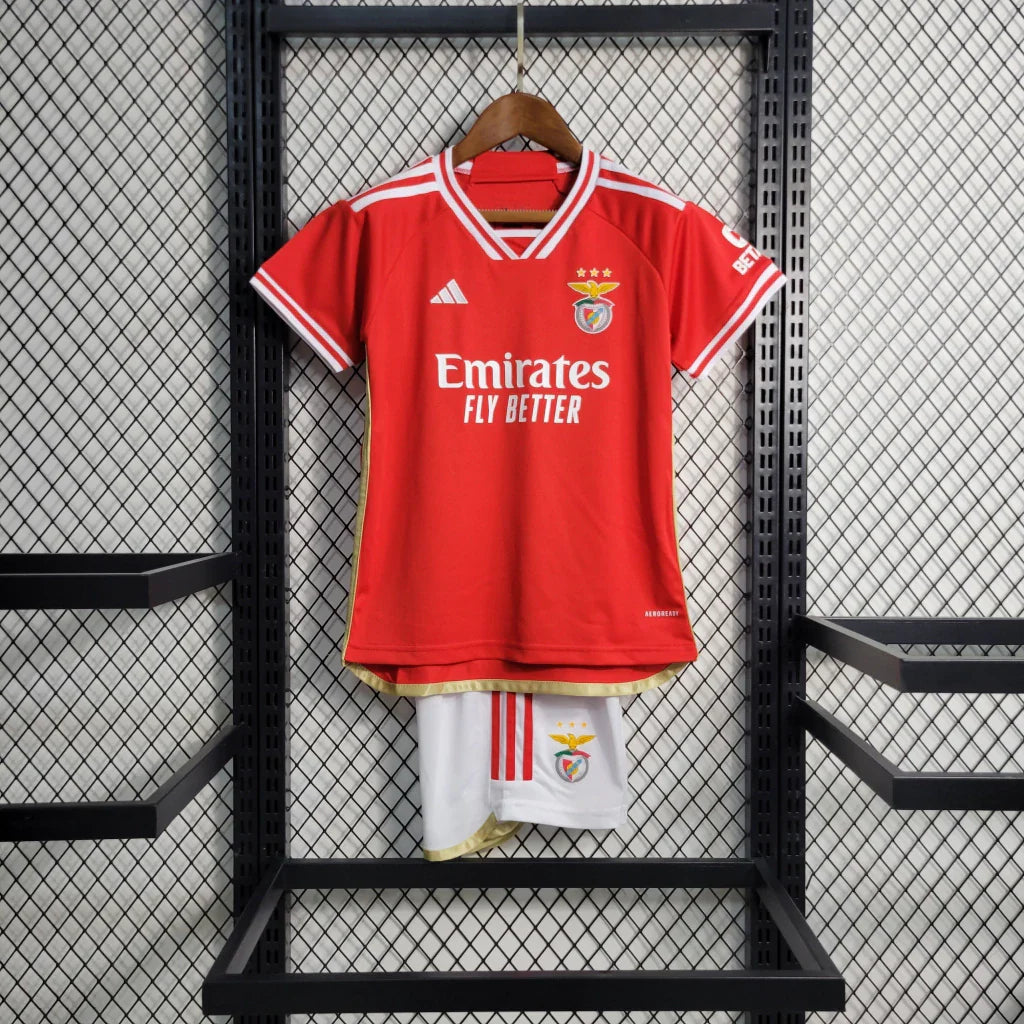 Kit Infantil Benfica 23/24 - Vermelho | Futmantos