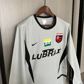 Camisa CRF 02/03 Goleiro Cinza - Versão Retrô Manga Longa | FutMantos