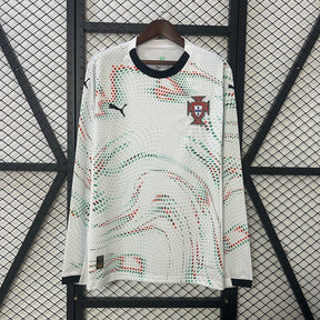 Camisa Portugal Il 25/26 - Ronaldo #7 Manga Longa | FutMantos
