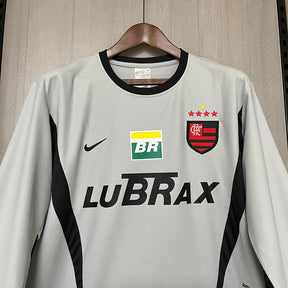 Camisa CRF 02/03 Goleiro Cinza - Versão Retrô Manga Longa | FutMantos