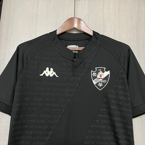 Camisa Vasco da Gama IV 24/25 Al Black Com Patrocínios | Futmantos