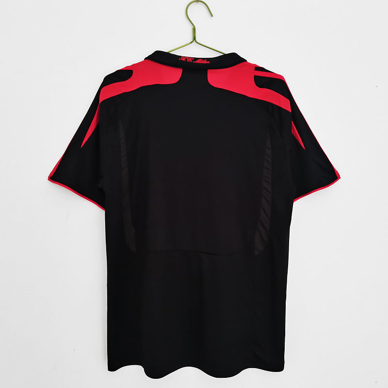 Camisa Milan Retrô 2007/2008 Preta - | Futmantos
