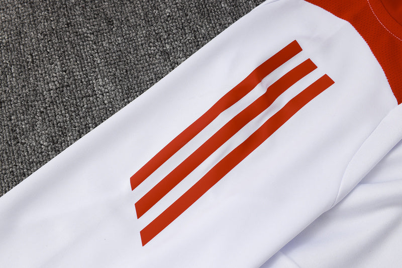 Agasalho de treino Internacional 25/26 - Branco | Futmantos