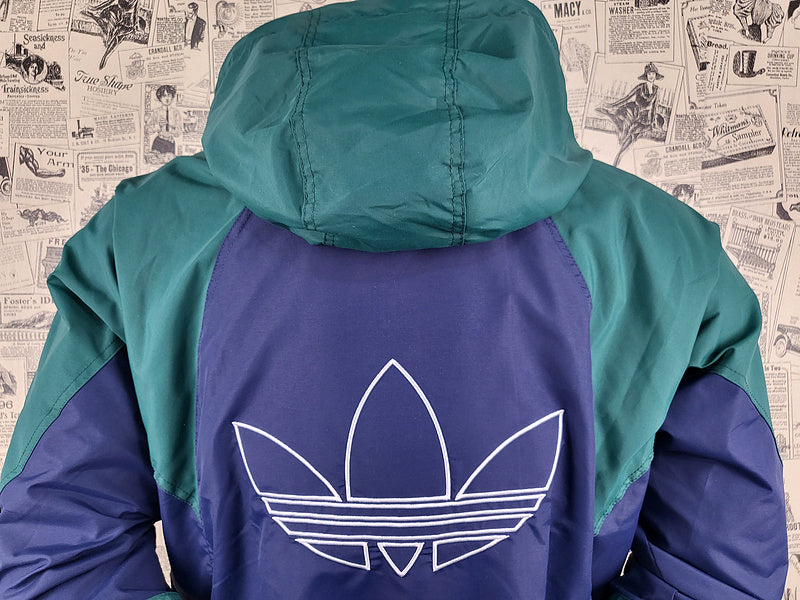 Corta Vento - Azul/Verde