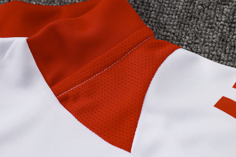 Agasalho de treino Internacional 25/26 - Branco | Futmantos