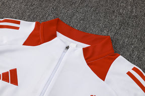 Agasalho de treino Internacional 25/26 - Branco | Futmantos