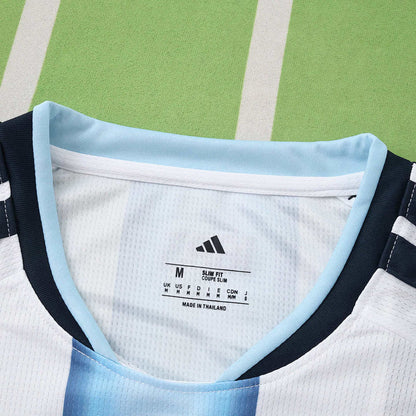 Camisa Argentina I 2026 - Patch Campeão Do Mundo - Manga Longa | Futmantos