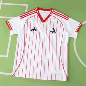 Camisa Arsenal US Pack Full-Button Baseball 25/26 | Futmantos