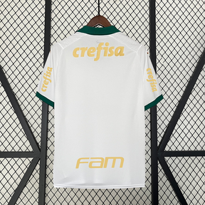 Camisa Palmeiras II Branca 24/25 - Com patrocínios | Futmantos