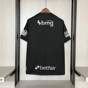 Camisa Vasco da Gama IV 24/25 Al Black Com Patrocínios | Futmantos