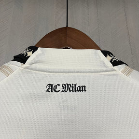 Camisa Milan X Pleasures IV 23/24 - Branco | Futmantos