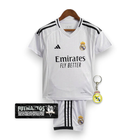 Kit Infantil Real Madrid - 24/25 | Futmantos | Futmantos