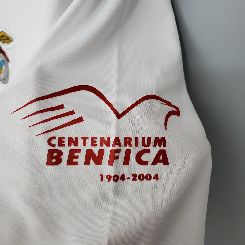 Camisa Retrô Benfica 04/05 - Branco | Futmantos