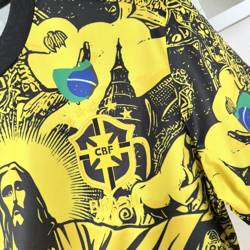 Camisa Brasil 24/25 - Edição Cristo Redentor | Futmantos