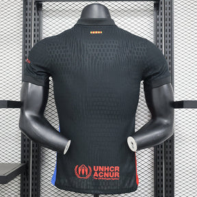 Camisa Barcelona 24/25 Versão Jogador - Preto | Futmantos