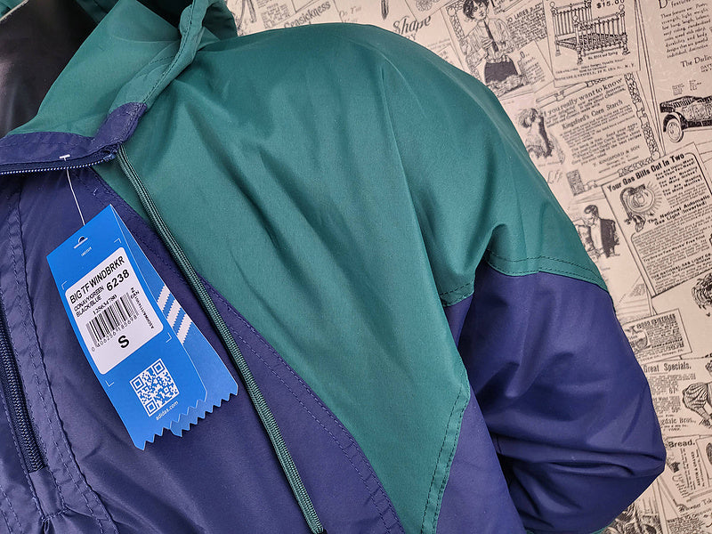 Corta Vento - Azul/Verde