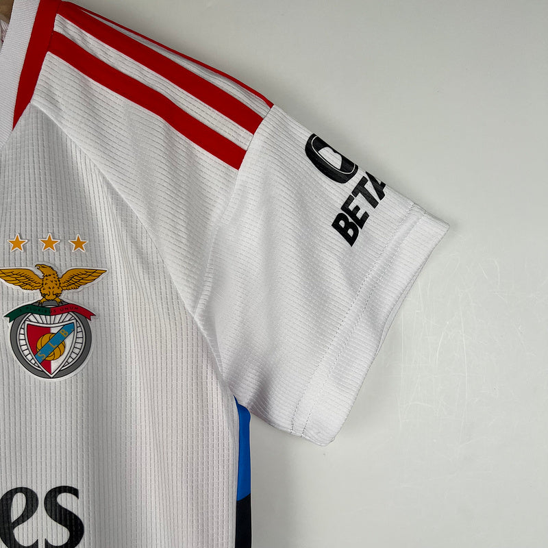Kit Infantil Benfica 23/24 - Branco | Futmantos