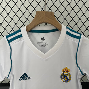 Kit Infantil Real Madrid 2017/18 - Retrô | Futmantos
