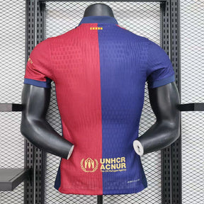Camisa Barcelona I 24/25 - Jogador Masculina - Azul e vermelha | Futmantos