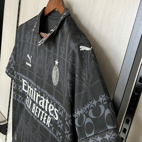 Camisa Milan X Pleasures IV 23/24 - Preto | Futmantos