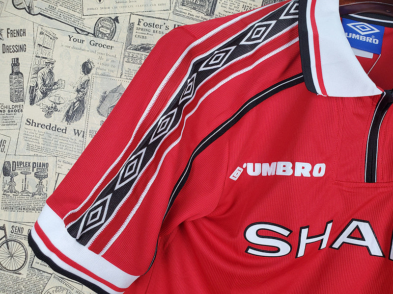 Camisa Manchester United I Retrô 1998/99 - Vermelho | Futmantos