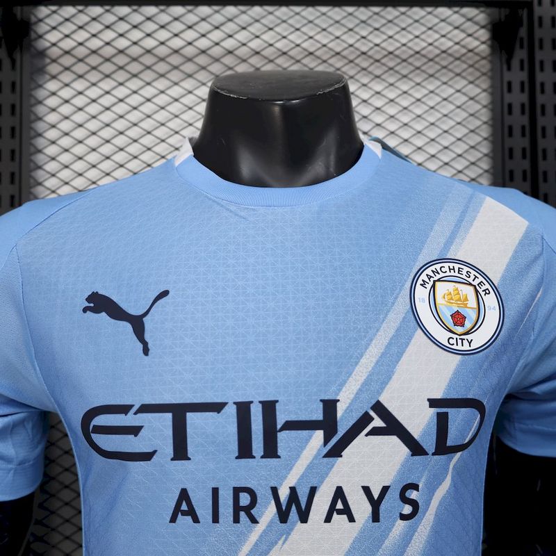 Camisa Manchester City l 25/26 Versão Jogador | Futmantos