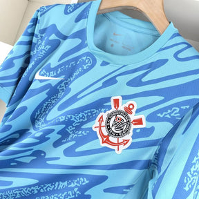 Camisa Corinthians 24/25 - Goleiro Azul | Futmantos