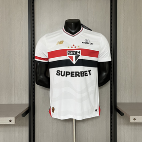 Camisa São Paulo I 25/26 Jogador | Futmantos