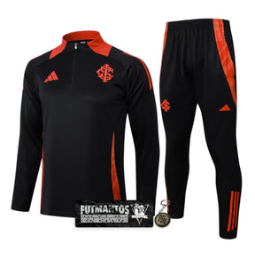 Agasalho de treino Internacional 25/26 - Preto| Futmantos