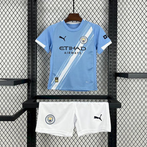 Conjunto Infantil Manchester City I 2025/26 | Futmantos