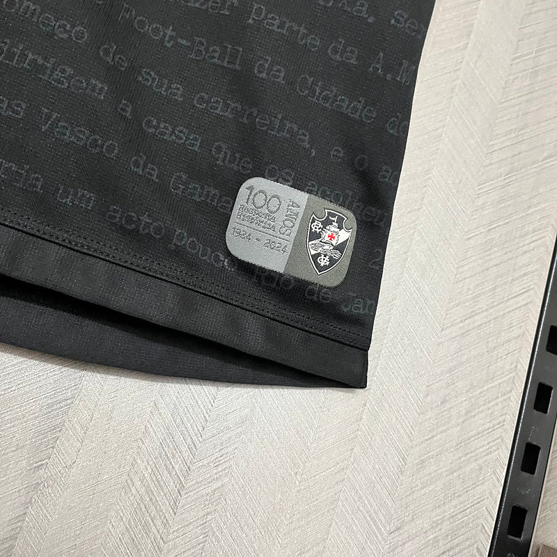 Camisa Vasco da Gama lV 24/25 - Feminina Al Black | Futmantos