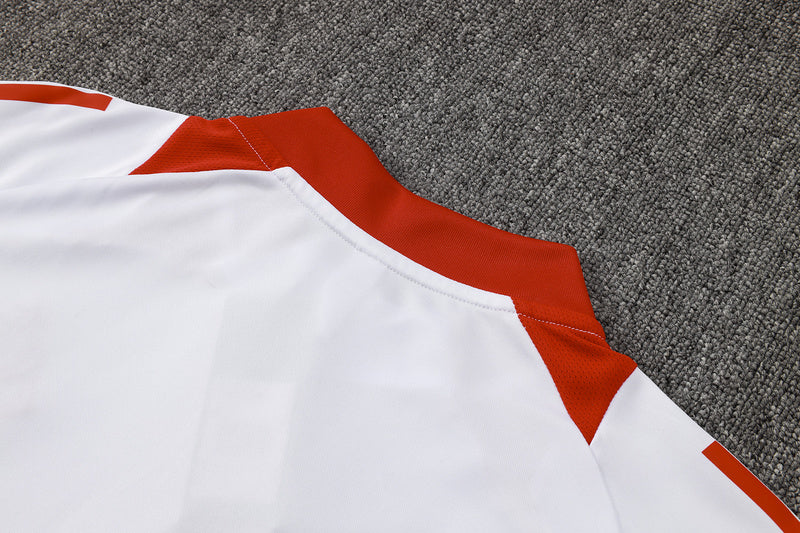 Agasalho de treino Internacional 25/26 - Branco | Futmantos