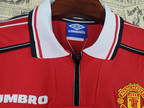 Camisa Manchester United I Retrô 1998/99 - Vermelho | Futmantos