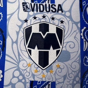 Camisa Monterrey 23/24 - Branca/Azul Ed. Halloween | Futmantos