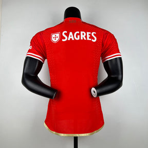 Camisa Benfica I 23/24 Jogador Masculina - Vermelho  | Futmantos