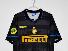 Camisa Inter de Milão Retrô 1997/1998 Preta - | Futmantos