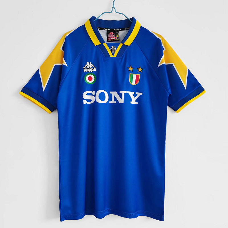 Camisa Juventus Retrô 1995/1996 - Azul | Futmantos