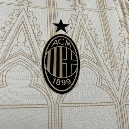 Camisa Milan X Pleasures IV 23/24 - Branco | Futmantos