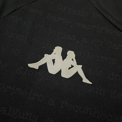 Camisa Vasco da Gama IV 24/25 Al Black Com Patrocínios | Futmantos