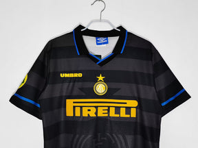 Camisa Inter de Milão Retrô 1997/1998 Preta - | Futmantos
