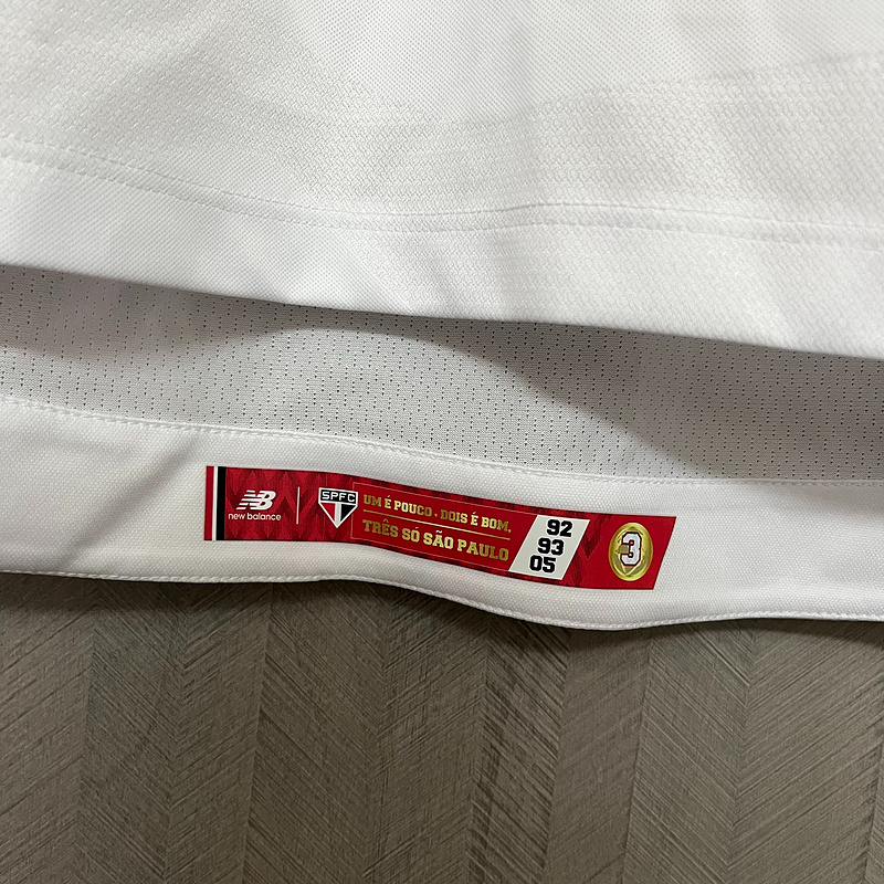 Camisa São Paulo I 25/26 Jogador | Futmantos
