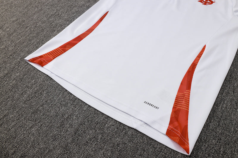 Agasalho de treino Internacional 25/26 - Branco | Futmantos